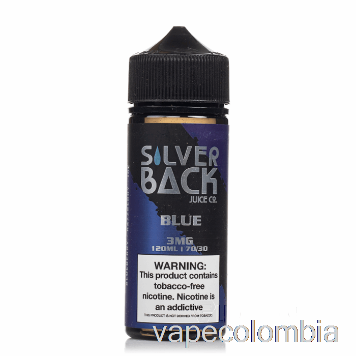 Vape Desechable Azul - Silverback Juice Co. - 120ml 0mg